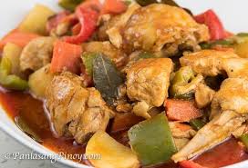 How To Cook Filipino Chicken Afritada With Bell Pepper Stuffed Peppers Adobo Chicken Stuffed Bell Peppers