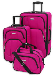 Find affordable suitcases from your favorite brands at kmart. Forecast Magenta Fiji 3 Piece Luggage Set For The Home Luggage Suitcases Luggage Sets Pink Luggage Pink Luggage Sets Luggage Sets