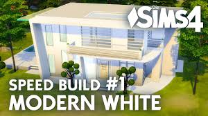 Grösse des grundstücks 20 x 20, preis etwa 127.000 § komplett eingerichtet. Haus Bauen Die Sims 4 Modern White Speed Build 1 Mit Grundriss Deutsch Youtube