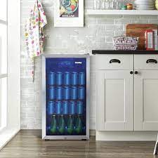 Just like the stainless steel kitchen countertop, the glass door. Glass Front Bar Fridge Wayfair