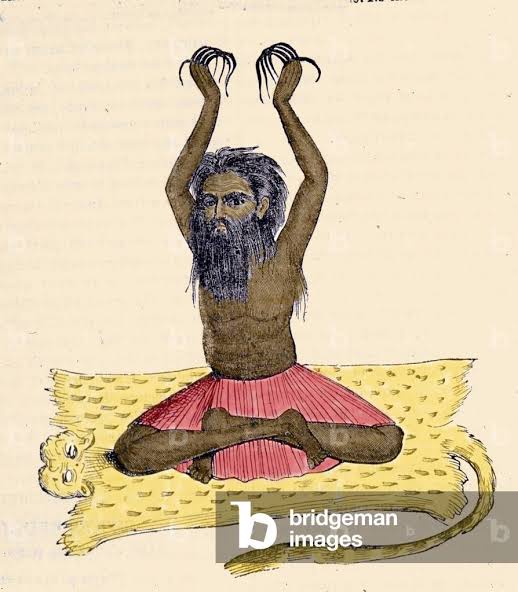Image of Culture, civilization and Indian society: Portrait of a fakir (faquir) by Unknown Artist, (19th century)