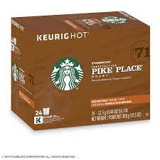 Pst on 09/01/21, while supplies last. Starbucks Pike Place Roast K Cup For Keurig Brewers Chocolate And Toasted Nut 24 Count Packaging May Vary Amazon Com Grocery Gourmet Food