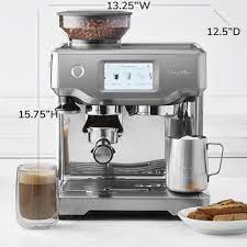 The breville barista touch is a modern take on espresso. Breville Barista Touch Espresso Machine Williams Sonoma
