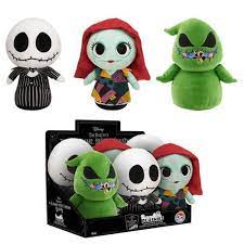 Supercute Plush Nightmare Before Christmas 25th Anniversary 6pc Pdq Nightmare Before Christmas Decorations Nightmare Before Christmas Christmas Plush