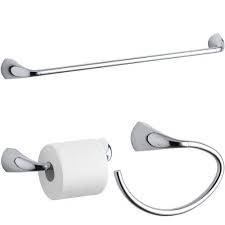 Find many great new & used options and get the best deals for kohler alteo 24 in. Kohler Alteo 3 Piece Bath Accessory Set With 24 In Towel Bar Polished Chrome