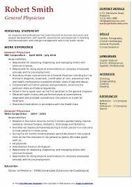 Industry leading samples, skills, & templates to help this page provides you with medical doctor resume samples to use to create your own resume with. General Physician Resume Samples Qwikresume
