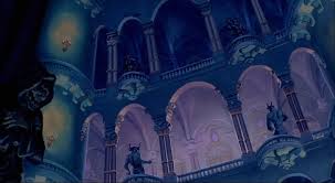 Great Perspective Shot From Inside The Beast S Castle Scenery Still From Beauty The Beast Beauty And The Beast Beast S Castle Disney Beauty And The Beast