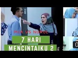 Saksikan drama 7 hari mencintaiku 2 akan datang di slot akasia setiap hari isnin hingga jumaat, 7 malam di tv3. 7 Hari Mencintaiku 2 Episod 17 Mia Adriana Vs Nurul Youtube