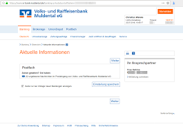 Each unique visitor makes about 3.8 page views on average. Usability Fail Vr Bank Postfachhinweis
