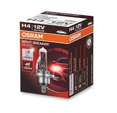 Osram night breaker silver genera fino al 100% in più di luminosità rispetto ai requisiti minimi ece e un fascio di luce fino a 130 metri. Night Breaker Silver H4 Osram Automotive