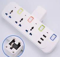 4 Way Universal Extension Socket - Smart Power Solutions