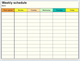 Blank weekly calendars printable for you to help memorizing and recording your important appointments! Free Printable Weekly Calendar Template Templateral
