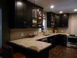 New caledonia granite with espresso cabinets. New Caledonia Granite With Dark Cabinets Ideas Espresso Kitchen Cabinets Espresso Kitchen Espresso Cabinets