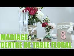 Le tarif indiqué est pour 1 chiffre. Realiser Un Centre De Table Champetre Pour Votre Mariage Youtube