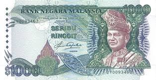 Analyze historical currency charts or live us dollar / us dollar rates and get free rate alerts directly to your email. 1000 Ringgit Malaysia Numista