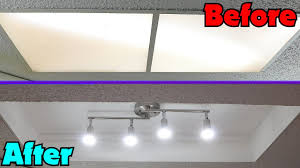 We would like to show you a description here but the site won't allow us. Kitchen Florescent Light Box Makeover With Track Lighting On A Budget Youtube