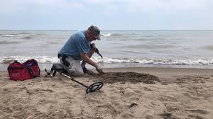 This is the case of the landing beaches in normandy: Knife Needles And Nails Among Items Found By Metal Detector On Popular Toronto Beach Ctv News