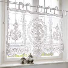 Scheibengardine Elenoire Loberon Coming Home Whitecurtains Cottage Curtains Bathroom Window Curtains Diy Curtains
