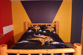 The Vikings Wall Bedroom Themes Sports Themed Bedroom Bedroom Design