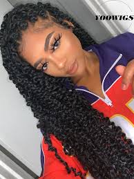 Human hair and premium human hair blend braids can be styled for curly or sleek looks as you would your own natural hair. Yoowigs Royal Film Hd Lace Brazilian Braided Full Lace Raw Human Hair Wigs Braiding Virgin Hair Preplucked Natural Hairline With Baby Hair Lj069