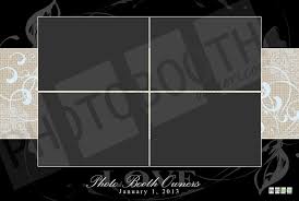 Black And White Photo Booth Template Striped Elegance Photo Booth Template In Black Champagne Photo Booth Elegant Photo Photo