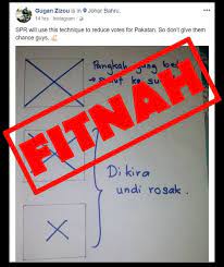 Akibatnya benar sering digunakan untuk mendeskripsikan kondisi. Atas Kertas Undi Hanya 1 Anti Semua Salah Umno Assu ÙÙŠØ³Ø¨ÙˆÙƒ