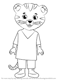 Other characters such as prince wednesday, miss elaina, and o the owl can also be found in the following daniel tiger coloring pages. Learn How To Draw Mom Tiger From Daniel Tiger S Neighborhood Daniel Tiger S Neighborhood Step By Step Drawing Tutorials