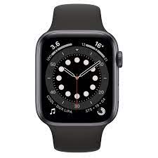 The new blue color option for the apple watch series 6. Apple Watch Series 6 Gps Cellular 44 Mm Space Grey Aluminium Case With Black Sport Band Regular Apple Au
