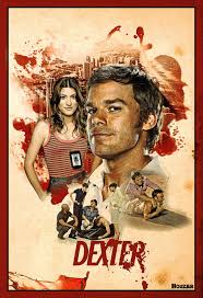 Retro Movie Posters Dexter Poster Dexter Morgan Geek Movies