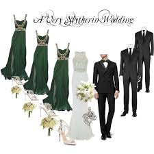 A Very Slytherin Wedding Slytherin Fashion Slytherin Clothes Harry Potter Outfits
