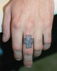 This small tattoo is placed in the inner finger, meaning the ink stays relatively hidden. 76 Of The Most Inventive Wedding Band Tattoo Designs