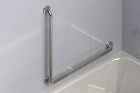 The grab and rails increase the safety in the shower and help the user to be more independent so he or she needs less help from the assistant. Los Angeles Shower Grab Bar Ca Shower Safety Grab Bars