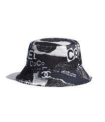 Discover The Chanel Cotton Navy Blue White Black Gray Spring Summer 2020 Pre Collection And Explore The Arti Headwear Fashion Chanel Hat Outfits With Hats