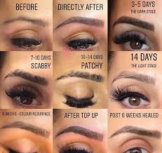 Lets Talk Stages You May Not Realise But Semi Permanent Makeup Goes Through A Whole Process Permanent Makeup Eyebrows Eyebrow Makeup Permanent Makeup Eyeliner
