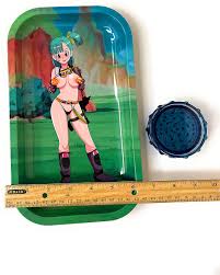 Maybe you would like to learn more about one of these? Amazon Com Metal Rolling Tray 11x7 Inches Bulma Bathing Dbz Goku New Rare Health Household