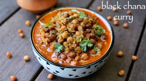 Kala Chana Recipe Black Chana Masala Recipe Black Chickpeas Curry Youtube