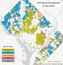 Mapping New And Old Dc Homes Map Data Visualization Visualisation