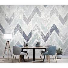 Perfect for that hotel room upgrade, restaurant decor refresh, conference room spruce up or restroom remodel. Gk Wall Design Zigzag Pattern Chevron Stripe Nordic Textile Wallpaper Wayfair