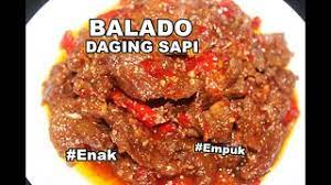 Sabtu, 12 juni 2021 21:40 Resep Sambal Balado Daging Sapi Terenak Dan Empuk Youtube