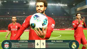 Pro Evolution Soccer 2019 Liverpool 06 Vs Real Madrid 01 Full Match Evolution Soccer Pro Evolution Soccer Soccer
