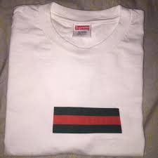 Heute mal einen kleinen legit check zum supreme cdg bogo, woran man erkennt das die fake oder original sind viel spaß mit dem video, bewerten und kommentieren nicht vergessen. Supreme Gucci Box Logo Tee Replica Just Me And Supreme