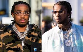 Quavo of the group migos attends aubrey & the three migos tour after party at rosebar lounge on september 13, 2018 in washington, dc. Migos Quavo Reveals The Last Phone Conversation With Pop Smoke From The Stage
