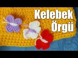 Video Kelebek Orgu Modeli Ile Orgulerinizi Renklendirin Youtube Kelebekler Orgu Krose