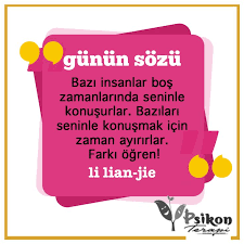 Gunun Sozu Bazi Insanlar Bos Zamanlarinda Seninle Konusurlar Bazilari Seninle Konusmak Icin Zaman Ayirirlar Farki Ogren Li Lian Jie Https Www Psikonterap In 2020