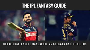 Royal challengers bangalore (rcb) today's probable playing xi against kolkata knight riders (kkr). Ipl 2017 Fantasy Guide Fantasy Tips For Royal Challengers Bangalore Vs Kolkata Knight Riders The Sportsrush