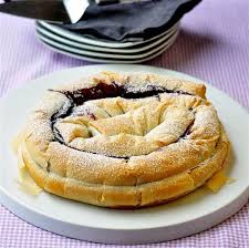 This one will be with feta cheese. Blueberry Phyllo Snake Pie Rock Recipes