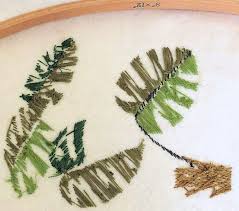 Learn how to satin stitch in hand embroidery. Some Tips For Super Satin Stitch Bustle Sew