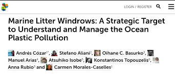 Biology depart, faculty of ciencias del mar y ambientales, university of cadiz, cadiz, spain. Carmen Morales Caselles On Twitter Check Out Our New Paper Marine Litter Windrows A Strategic Target To Understand And Manage The Ocean Plastic Pollution Https T Co 16b5obp4s8 Https T Co Qe5tltsivm