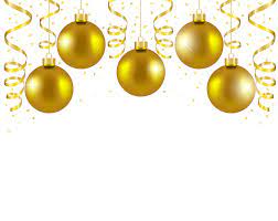 Transparent Gold Christmas Balls Decor Png Picture Gold Christmas Christmas Balls Decor