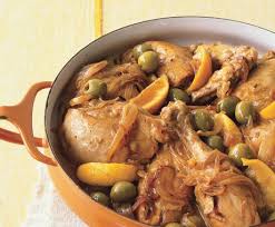 Moroccan Chicken With Green Olives And Lemon Recipe Recipes Moroccan Chicken Moroccan Food